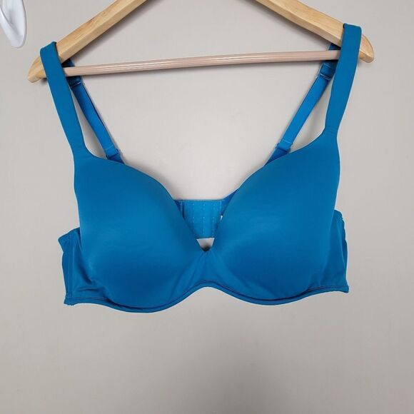 Cacique DL11070783 Teal Lined Underwire Full Covergae 42D - Picture 1 of 4